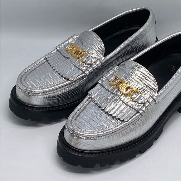 Celine Margaret Loafers With Triomphe Chain size 38 - Picture 3 of 12